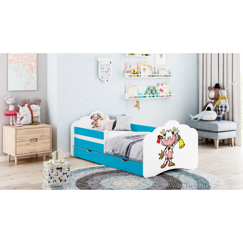 Kayson Cabin Bed Themed Beds, Blue, 70cm x 140cm
