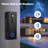Wireless Doorbell Kit, Wifi Video Doorbell with Chime, 2K Wireless Camera, Motion Detection & Night Vision
