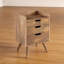 Damita 45cm W Solid Wood Bedside Table