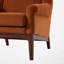 Chaise d'appoint rembourrée avec pieds en bois massif, fauteuil pour le salon-856639581-863967960
