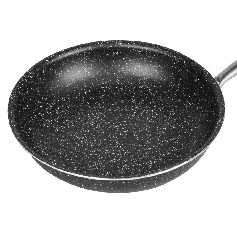 20-Piece Non-Stick Granite Coated Cookware Set with Tempered Glass Lids