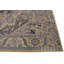 Tapis transitionnel Indo Heriz Serapi gris brunâtre 8 pi x 10 pi Mtued