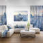 «Light Blue Heavy Clouds in Sky», reproduction de photo sur toile tendue-525910851-531773457