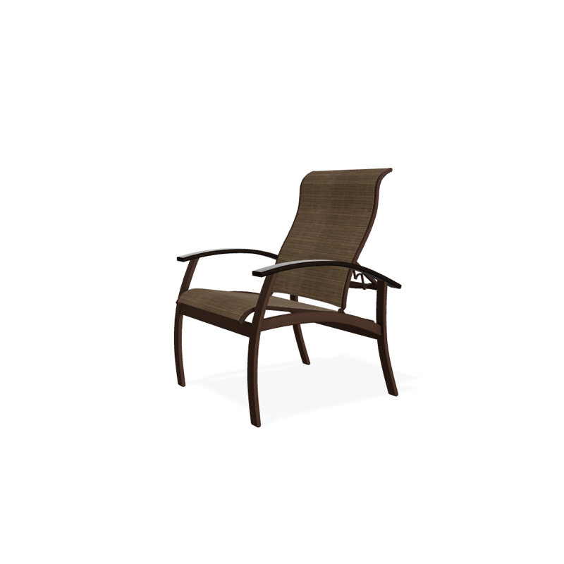 Chaise de patio Askar, Performance de l'écorce, Noir, Kona texturé