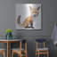 «Foxy Good» par Kim Curationa, art mural en métal-1182825757