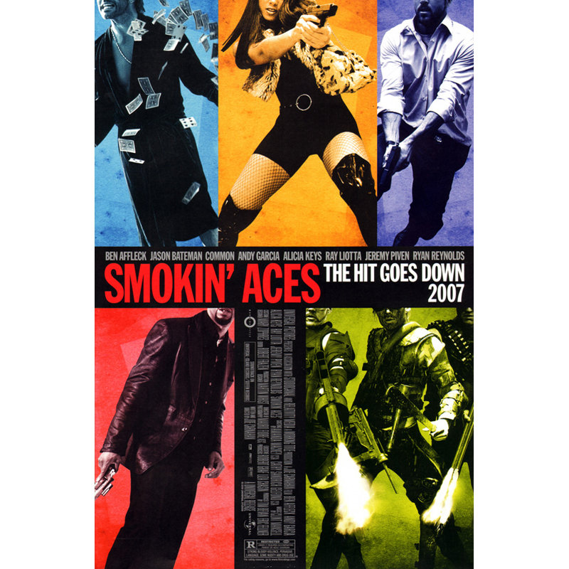 Smokin 'Aces, H 18 po x l 12 po