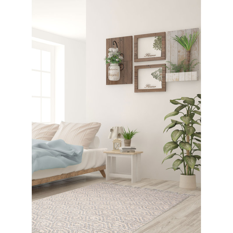Sienna Grey Rug 5'3" x 7'6"