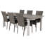 Jayesh 6 - Person Patio Dining Set with Rectangular Table-1404743599