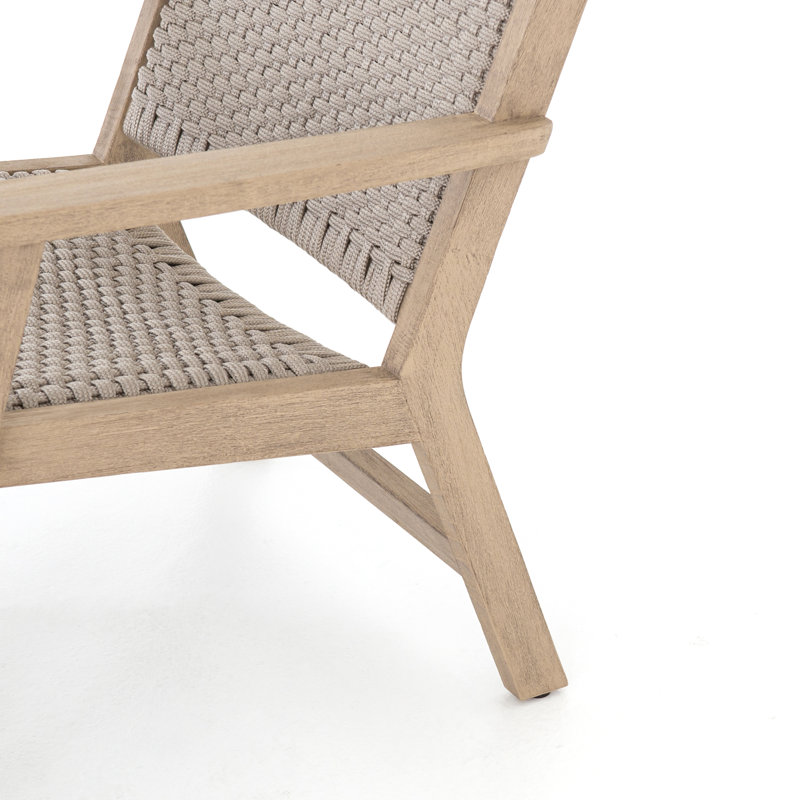 Outdoor Lounge Chair, Brown/Brown
