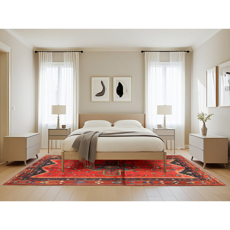 Southwestern Indoor Rug, Rectangle 5' x 8'