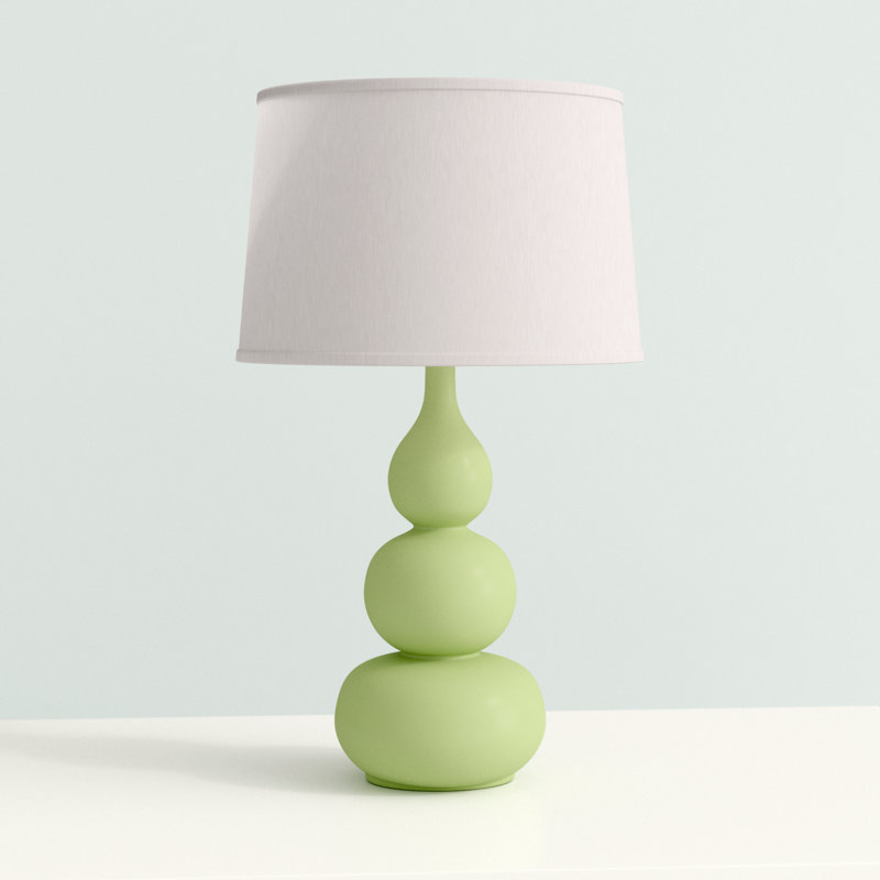 Lampe de table 28,5 po Brankovice, Vert frais brillant