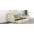 Upholstered Daybed With Trundle, Wood Slat Support,Upholstered Frame Sofa Bed, Twin