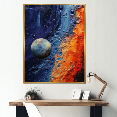 «Mysterious Solar System Dream I», reproduction sur toile