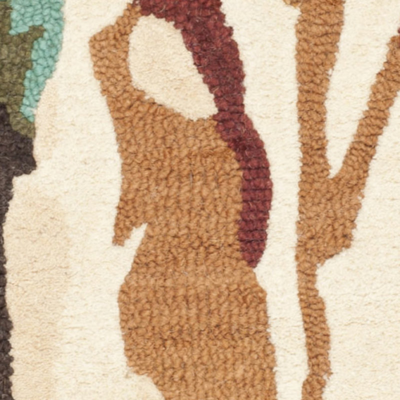 Arber Jardin Hand Tufted Wool Floral Rug, Rectangle 8' x 10'