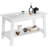 31.5 Inch Coffee Table with 2-Tier Storage, Modern Industrial Rectangular Living Room Table, Compact MDF & Particle Board Build, Durable & Easy Assembly, Ideal for Apartments & Offices