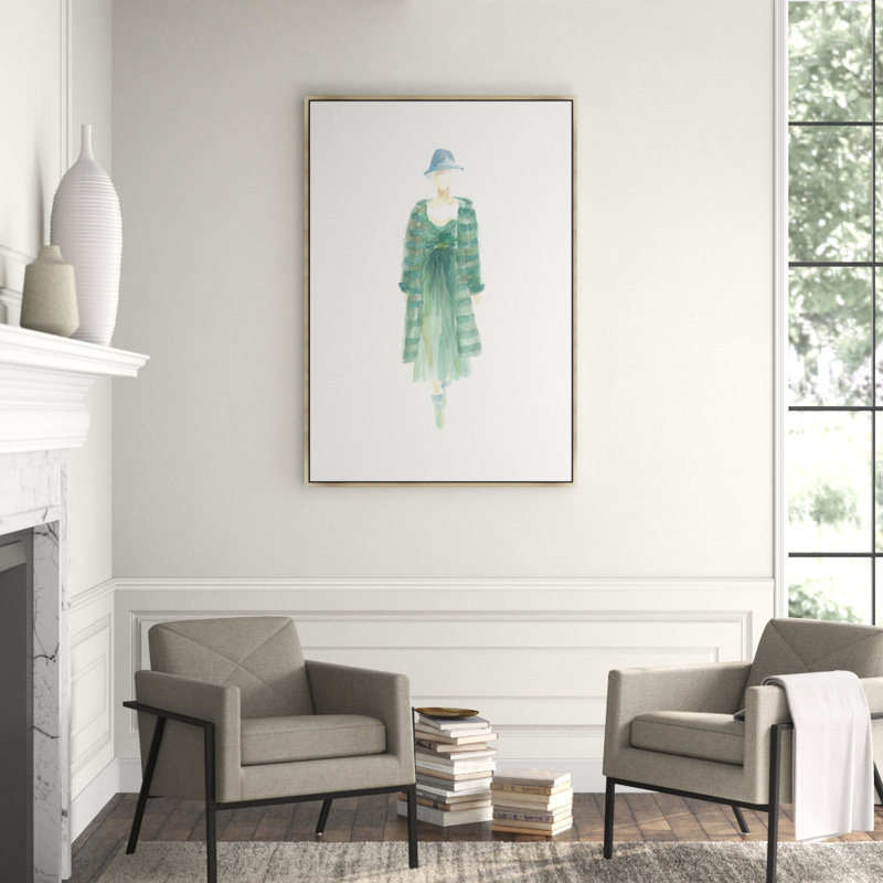 Style Me IV Print by Helen Parker, 59.5" H x 41.5" W x 1.5" D, Image Brush Gel