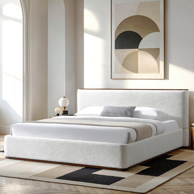 Aspen Upholstered Platform Bed