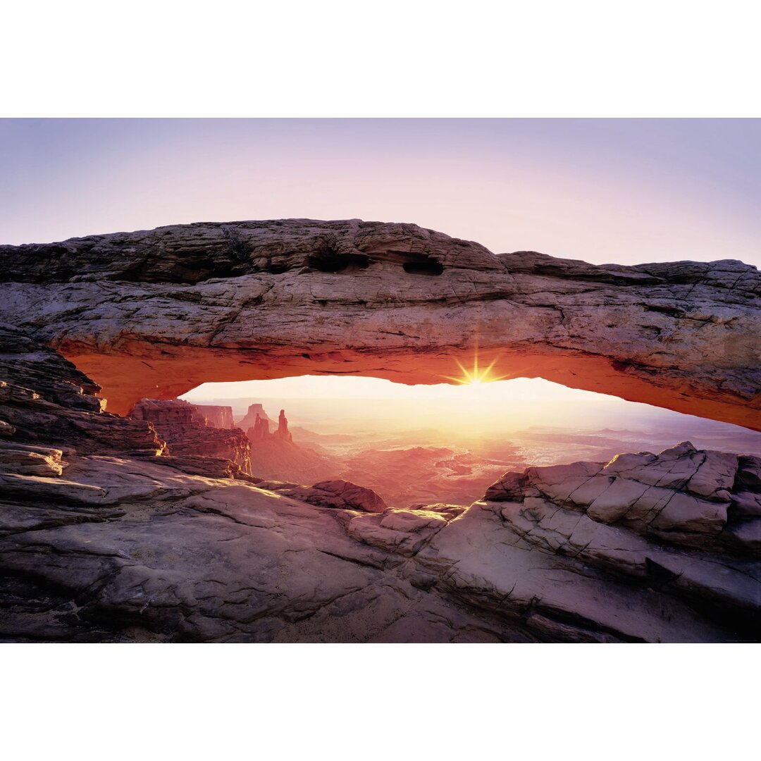 Fototapete Sunrise in Canyonlands 3,68 m x 254 cm in 8 Teilen