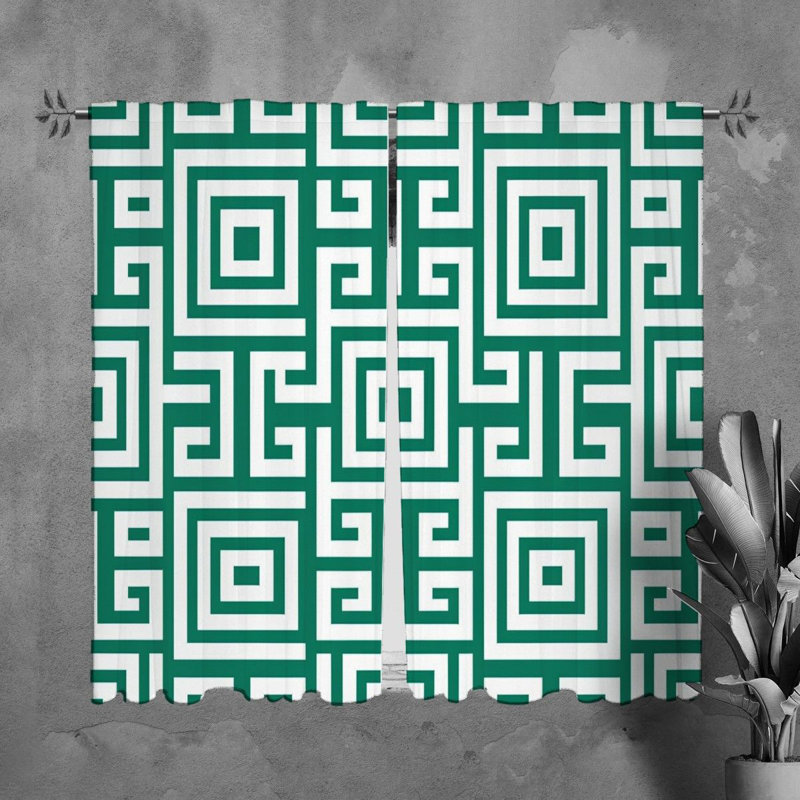 Paire de rideaux obscurcissant en polyester Nineta, L 20 po x L 61 po