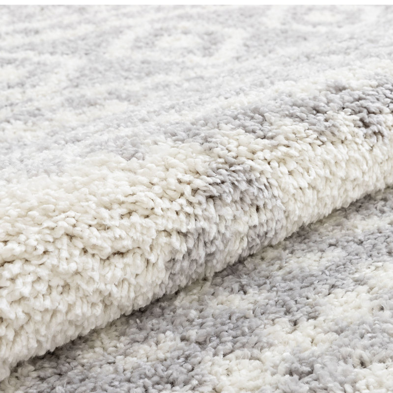 Tapis gris Marandia, Rectangle 5 pi 3 po x 7 pi 3 po