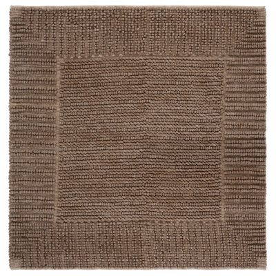Natura 286 Flatweave Wool/Cotton Rug in Brown