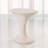 Table d'appoint Primitive - blanc doux