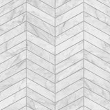 Luxe Haven Marbled Chevron 9' L x 20.5" W Peel and Stick Wallpaper Roll