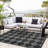 Outdoor Rug Waterproof Reversible Outdoor Plastic Straw Rug with 4 Stakes & Portable Bag Boho Patio Rugs Carpet RV Mat Outside for Patio Camp Balcony Deck Picnic-560746157-560746162