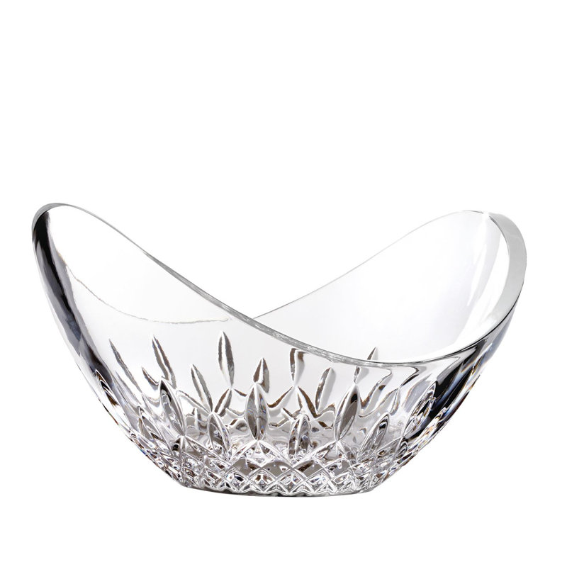 Lismore Essence Ellipse Bowl, 4" H x 8" W x 8" D