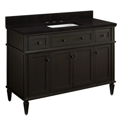 48"" Elmdale Single Bathroom Vanity Set with Rectangular Undermount Sink -  Signature Hardware, 464895