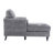 Oversized Chaise Lounge Indoor,Chenille Single Sofa Bed with Wide Seat,Upholstered Lazy Sleeper Armchair,Reading Couch Set for Living Room,Bedroom,5 Colors-1873865929