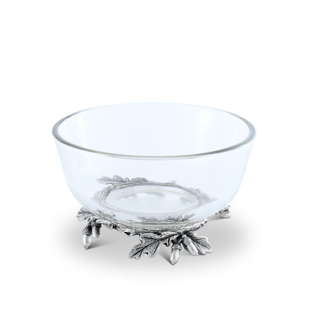 Majestic Forest Acorn and Oak Leaf Dessert Bowl Vagabond House