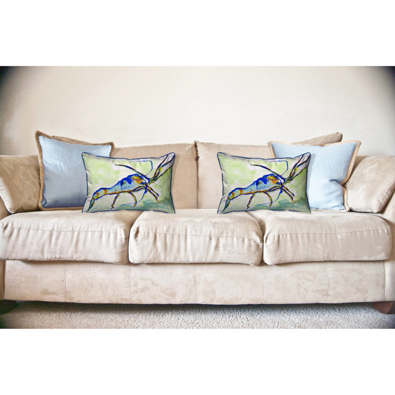  Housse et insert de coussin rectangulaire pour l'extérieur Lobster, Grand