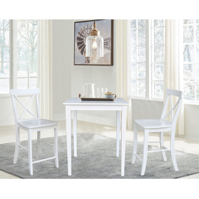 Counter Height Solid Wood Dining Set