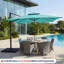 Parasol carré en porte-à-faux 120 po-1075560063