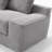 Albert Compression L-Shaped Corduroy Sectional Sofa with Steel Frame-286034683