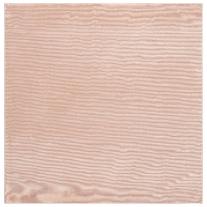Tapis de couleur unie Abbygayl Performance, Carré 6 pi 7 po