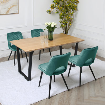 Asfand 4 - Person Dining Set