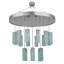 Luminaire suspendu bleu clair 18 po Daneyah