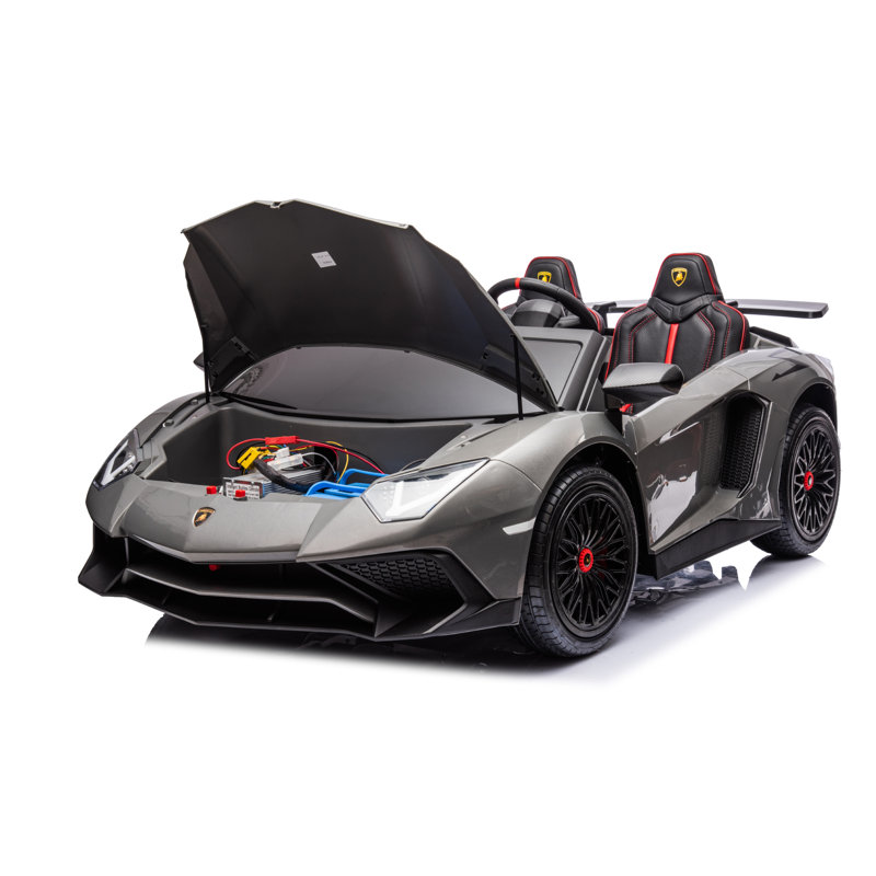 Tour à piles Lamborghini Aventador, gris