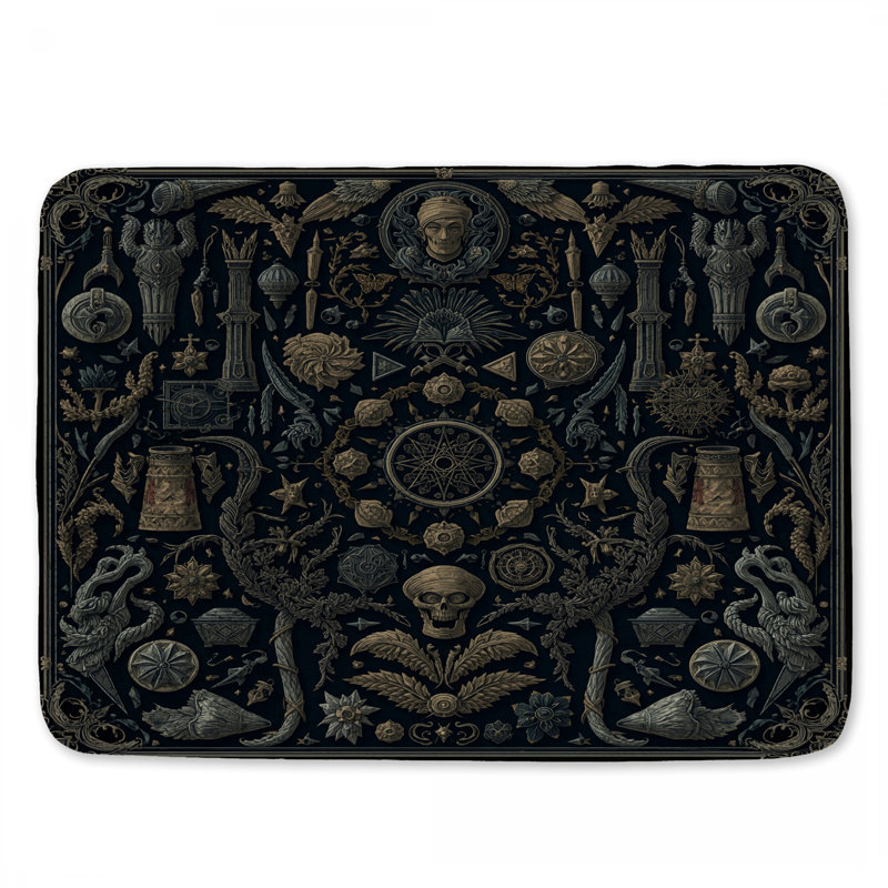 Tapis de bain Ornate, L 24 po x L 17 po
