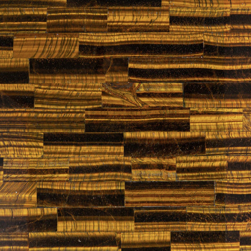 Table de bout Équerre, Oeil du tigre
