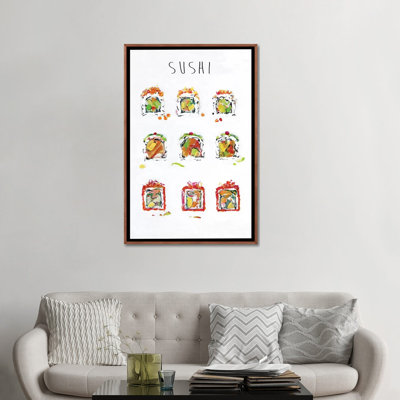 Sushi by Sally Swatland - Painting Print