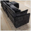 Canapé modulaire 3 places à double couche en chenille-121087561