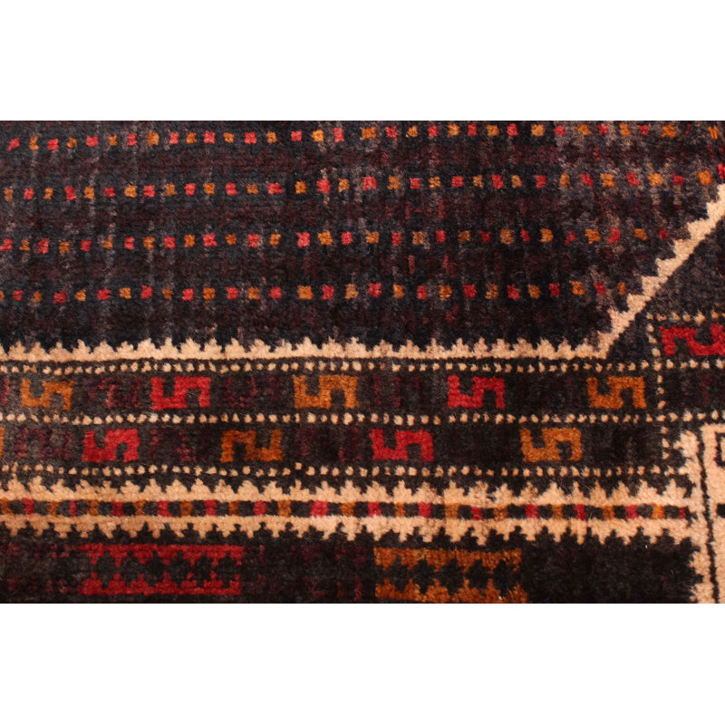 Teimani Brown Rug 2'11" x 4'7"