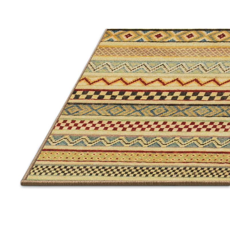 Abstract Indoor Rug, Rectangle 5' x 7'