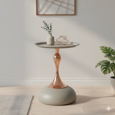 Table d'appoint ronde, table d'appoint Mermaid