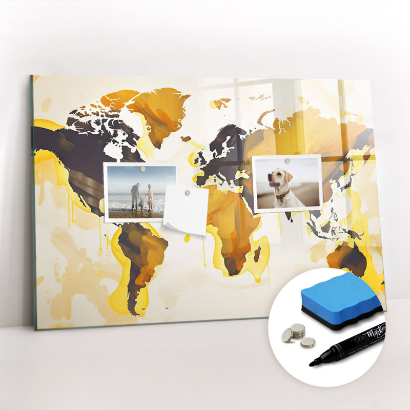 Magnetic Glass Dry Erase Board