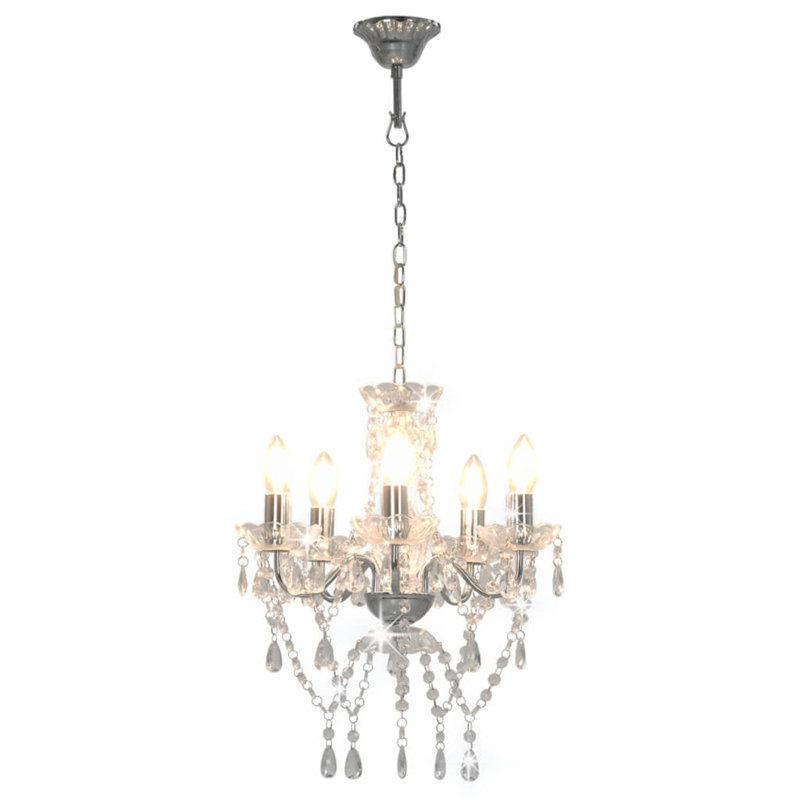 Duval Chandelier, Silver