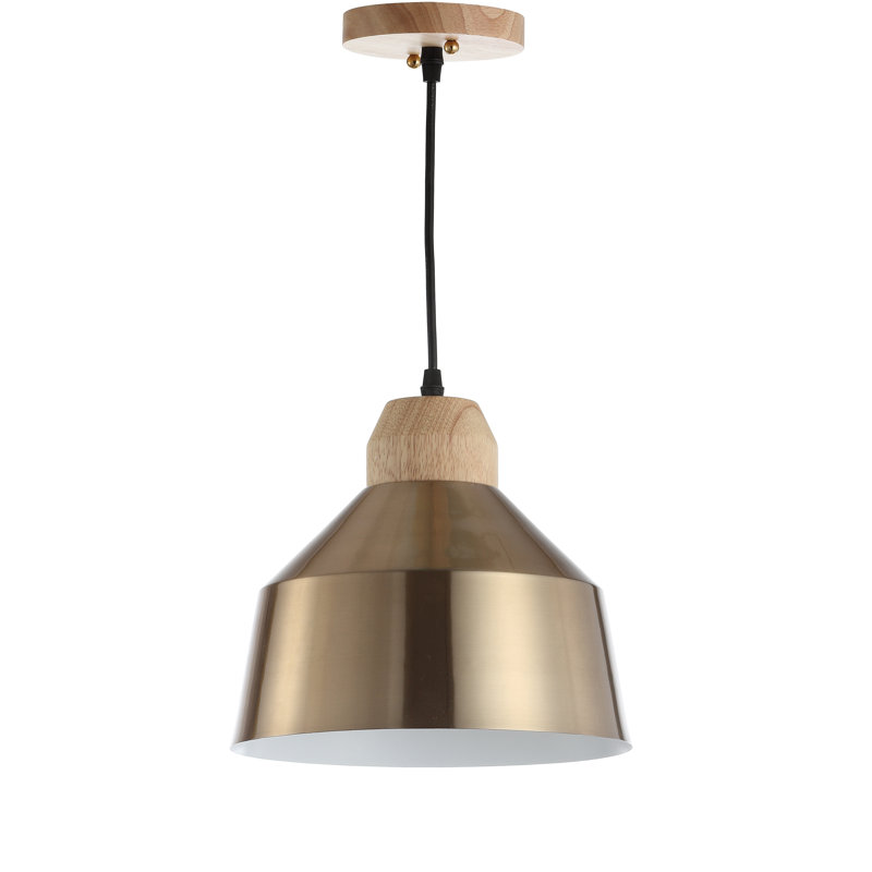 Bowe 1 - Light Single Pendant, Brass Gold
